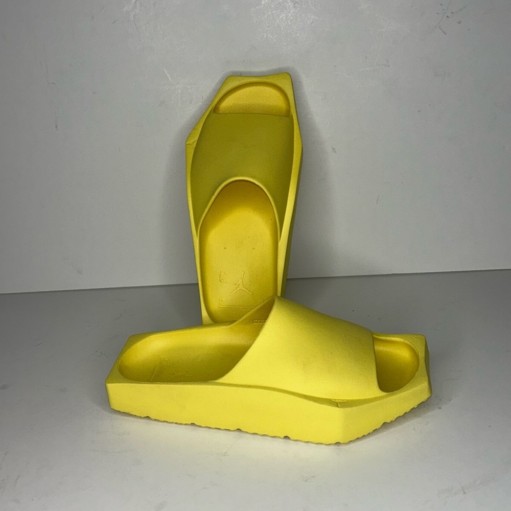Nike Vibrant Yellow Slide Sandals